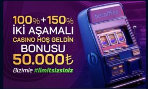 Betoffice Casino Hoşgeldin Bonusu